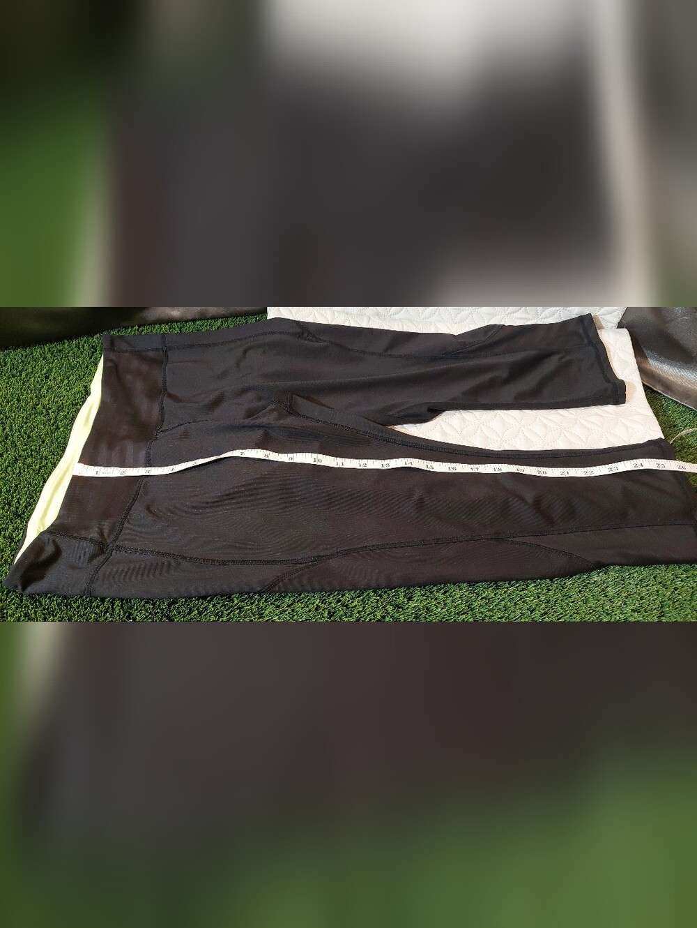 26 International Black Leggings with Heather Gray Accent - Picture 6 of 9
